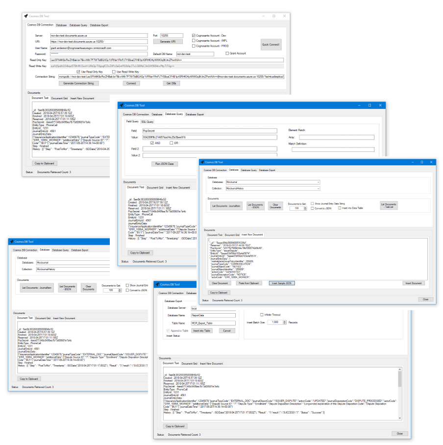 Cosmos DB Tool