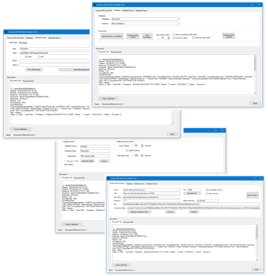 JSON Test Record Reader Tool